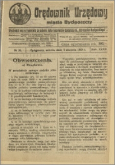 Orędownik Urzędowy Miasta Bydgoszczy, R.40, 1923, Nr 26
