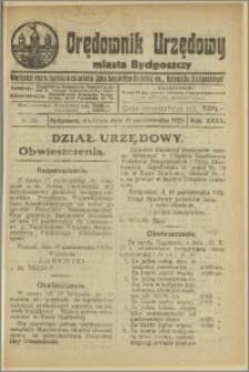 Orędownik Urzędowy Miasta Bydgoszczy, R.40, 1923, Nr 32