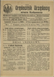 Orędownik Urzędowy Miasta Bydgoszczy, R.41, 1924, Nr 3