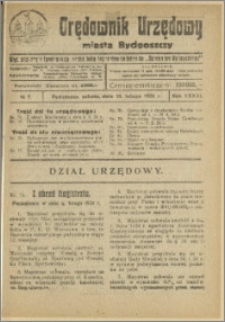 Orędownik Urzędowy Miasta Bydgoszczy, R.41, 1924, Nr 7