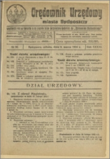 Orędownik Urzędowy Miasta Bydgoszczy, R.41, 1924, Nr 10