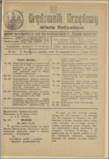 Orędownik Urzędowy Miasta Bydgoszczy, R.41, 1924, Nr 24