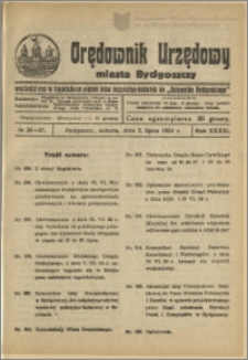 Orędownik Urzędowy Miasta Bydgoszczy, R.41, 1924, Nr 26-27