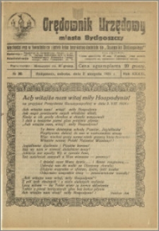 Orędownik Urzędowy Miasta Bydgoszczy, R.41, 1924, Nr 30
