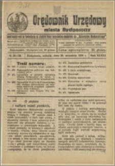 Orędownik Urzędowy Miasta Bydgoszczy, R.41, 1924, Nr 35-36