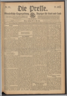 Die Presse 1910, Jg. 28, Nr. 112 Zweites Blatt, Drittes Blatt, Viertes Blatt