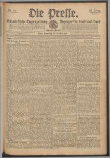 Die Presse 1910, Jg. 28, Nr. 114 Zweites Blatt, Drittes Blatt