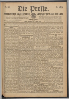 Die Presse 1910, Jg. 28, Nr. 125 Zweites Blatt, Drittes Blatt