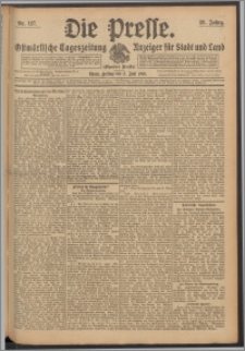 Die Presse 1910, Jg. 28, Nr. 127 Zweites Blatt, Drittes Blatt