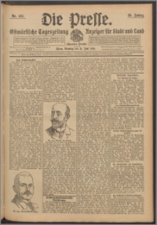 Die Presse 1910, Jg. 28, Nr. 142 Zweites Blatt, Drittes Blatt