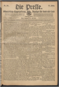 Die Presse 1910, Jg. 28, Nr. 160 Zweites Blatt, Drittes Blatt