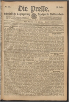 Die Presse 1910, Jg. 28, Nr. 162 Zweites Blatt, Drittes Blatt