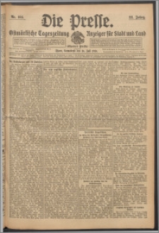 Die Presse 1910, Jg. 28, Nr. 164 Zweites Blatt