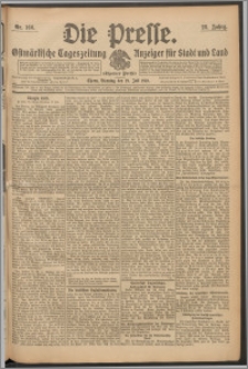 Die Presse 1910, Jg. 28, Nr. 166 Zweites Blatt, Drittes Blatt