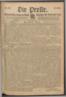 Die Presse 1910, Jg. 28, Nr. 183 Zweites Blatt, Drittes Blatt, Viertes Blatt