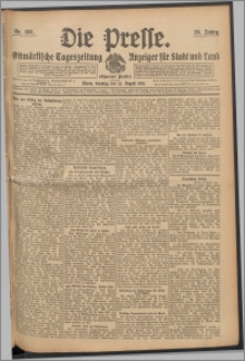 Die Presse 1910, Jg. 28, Nr. 189 Zweites Blatt, Drittes Blatt, Viertes Blatt