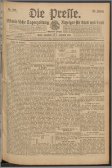 Die Presse 1910, Jg. 28, Nr. 206 Zweites Blatt, Drittes Blatt