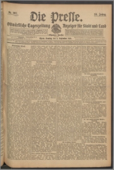 Die Presse 1910, Jg. 28, Nr. 207 Zweites Blatt, Drittes Blatt