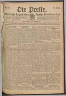 Die Presse 1910, Jg. 28, Nr. 213 Zweites Blatt, Drittes Blatt, Viertes Blatt