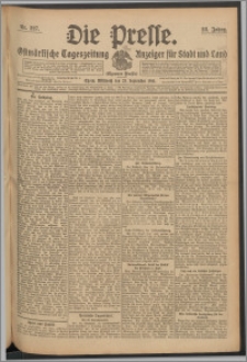 Die Presse 1910, Jg. 28, Nr. 227 Zweites Blatt, Drittes Blatt