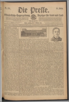 Die Presse 1910, Jg. 28, Nr. 235 Zweites Blatt, Drittes Blatt