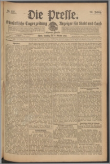 Die Presse 1910, Jg. 28, Nr. 237 Zweites Blatt, Drittes Blatt, Viertes Blatt, Fünftes Blatt