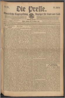 Die Presse 1910, Jg. 28, Nr. 241 Zweites Blatt, Drittes Blatt