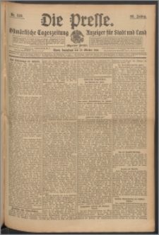 Die Presse 1910, Jg. 28, Nr. 248 Zweites Blatt, Drittes Blatt