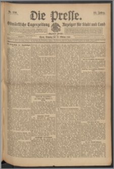 Die Presse 1910, Jg. 28, Nr. 250 Zweites Blatt, Drittes Blatt