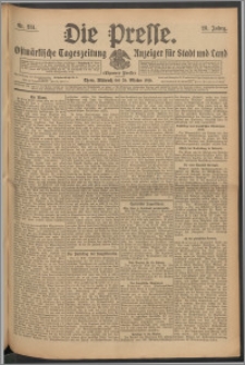 Die Presse 1910, Jg. 28, Nr. 251 Zweites Blatt, Drittes Blatt