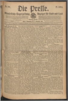 Die Presse 1910, Jg. 28, Nr. 258 Zweites Blatt, Drittes Blatt
