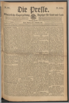 Die Presse 1910, Jg. 28, Nr. 262 Zweites Blatt, Drittes Blatt, Viertes Blatt
