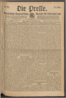 Die Presse 1910, Jg. 28, Nr. 265 Zweites Blatt, Drittes Blatt
