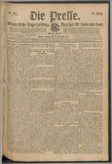 Die Presse 1910, Jg. 28, Nr. 267 Zweites Blatt, Drittes Blatt, Viertes Blatt, Fünftes Blatt