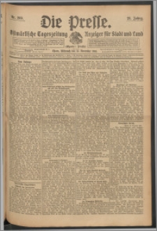 Die Presse 1910, Jg. 28, Nr. 269 Zweites Blatt, Drittes Blatt, Viertes Blatt