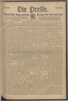 Die Presse 1910, Jg. 28, Nr. 280 Zweites Blatt, Drittes Blatt