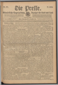 Die Presse 1910, Jg. 28, Nr. 293 Zweites Blatt, Drittes Blatt, Viertes Blatt