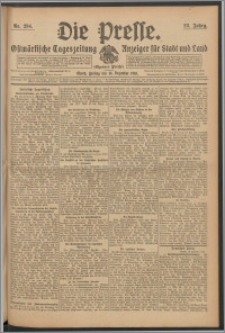 Die Presse 1910, Jg. 28, Nr. 294 Zweites Blatt, Drittes Blatt, Viertes Blatt