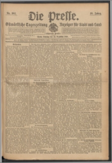 Die Presse 1910, Jg. 28, Nr. 302 Zweites Blatt, Drittes Blatt, Viertes Blatt