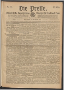 Die Presse 1910, Jg. 28, Nr. 305 Zweites Blatt, Drittes Blatt