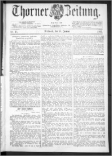 Thorner Zeitung 1893, Nr. 15