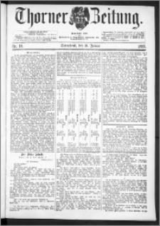 Thorner Zeitung 1893, Nr. 18