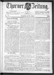 Thorner Zeitung 1893, Nr. 22