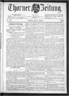Thorner Zeitung 1893, Nr. 26