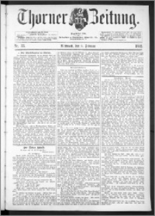 Thorner Zeitung 1893, Nr. 33