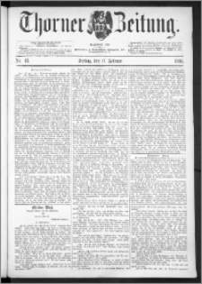 Thorner Zeitung 1893, Nr. 41