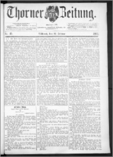 Thorner Zeitung 1893, Nr. 45