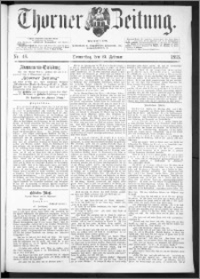 Thorner Zeitung 1893, Nr. 46