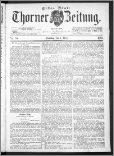 Thorner Zeitung 1893, Nr. 55 Erstes Blatt