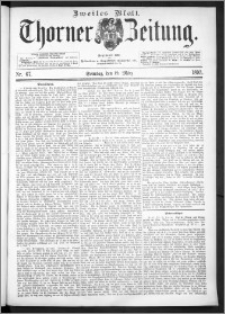 Thorner Zeitung 1893, Nr. 67 Zweites Blatt